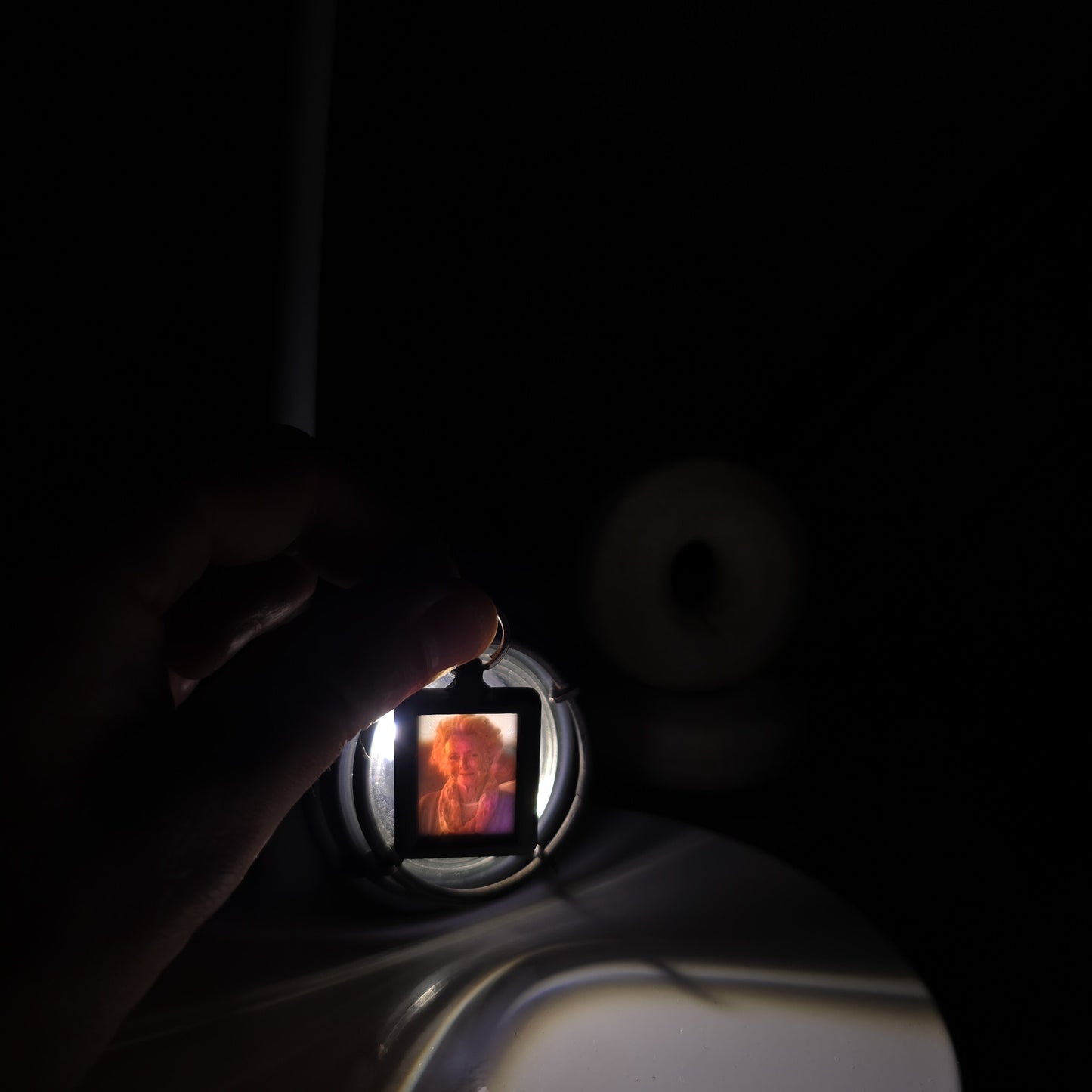 Mini Lithofaanfoto - 3D Photo Keychain