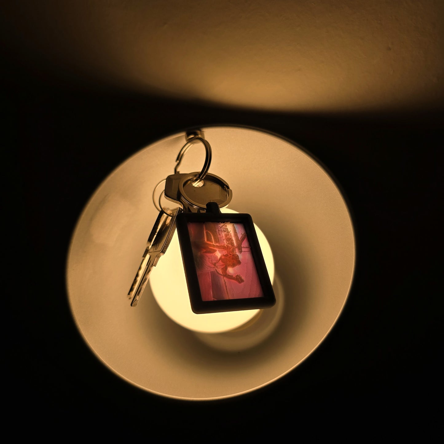 Medium Lithofaanphoto - 3D Photo Keychain