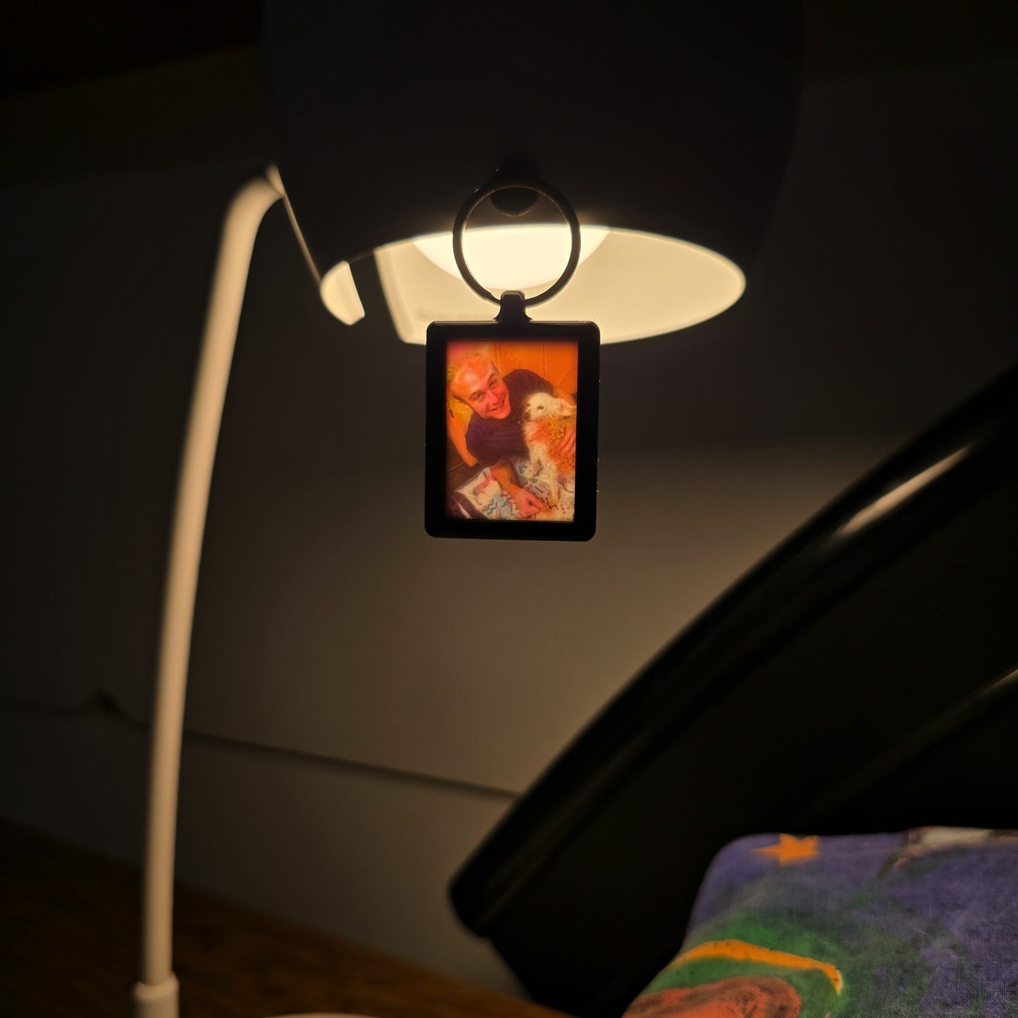 Medium Lithofaanphoto - 3D Photo Keychain