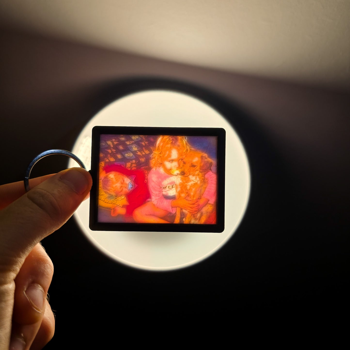 Maxi Lithophane Photo - 3D Photo Keychain
