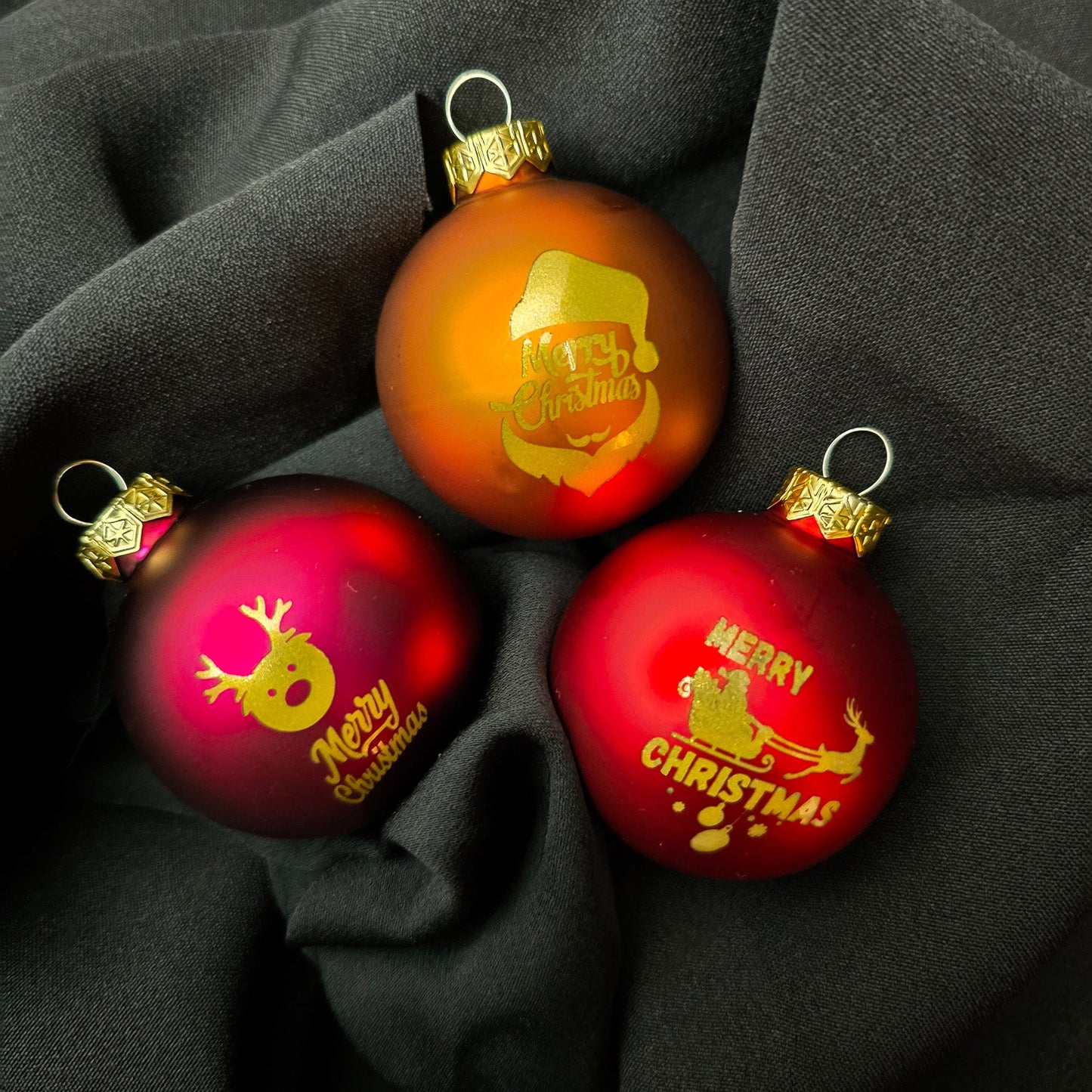 Gepersonaliseerde Kerstbal met naam en tekening