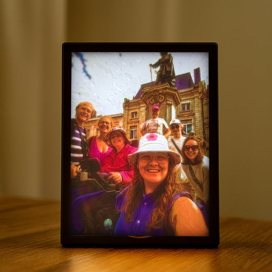 Lithofaan Fotokader – jouw dierbare herinnering in een nachtlamp