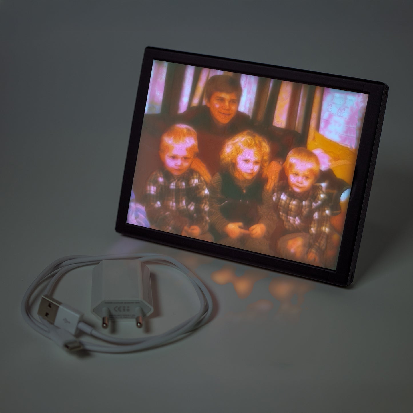 Lithofaan Fotokader – jouw dierbare herinnering in een nachtlamp